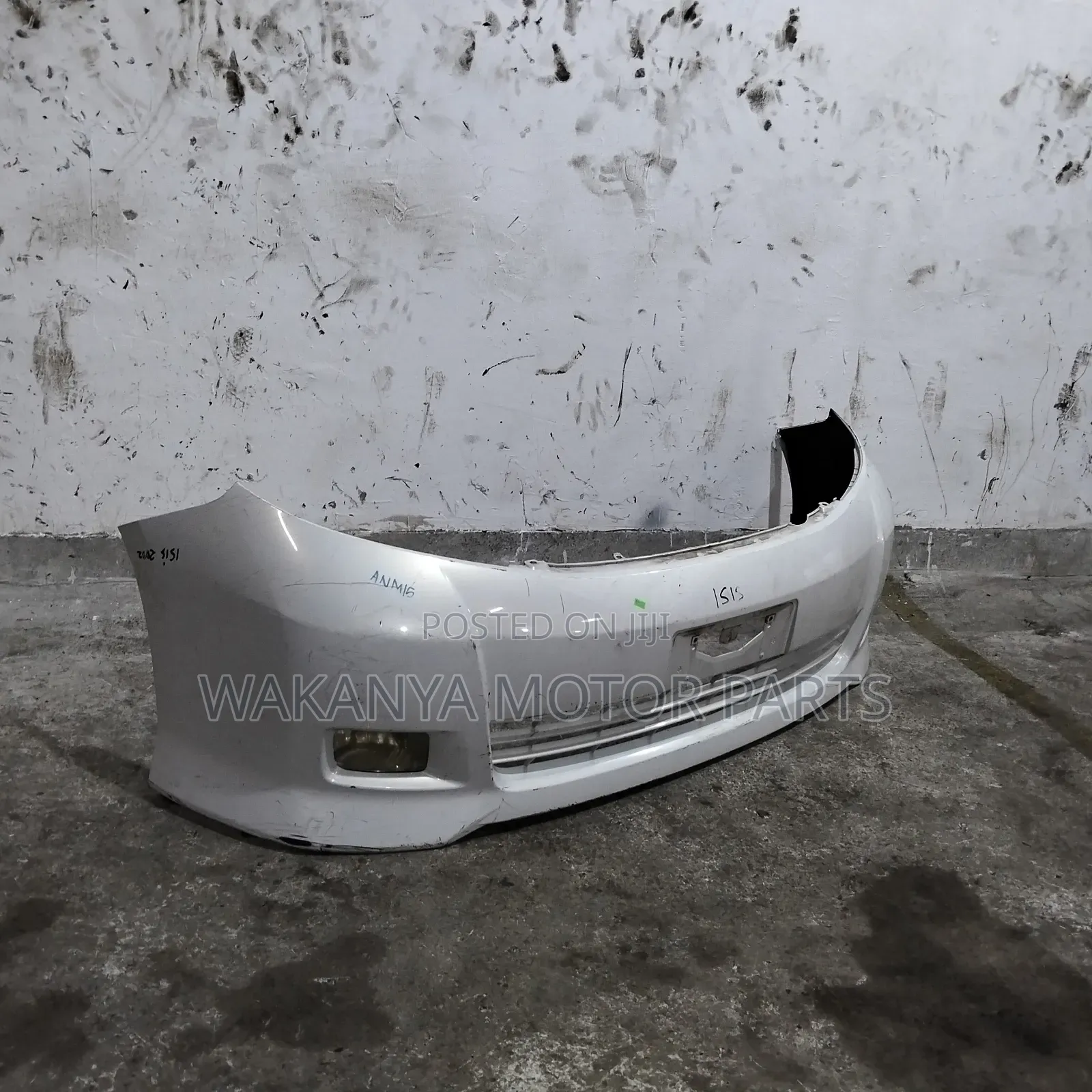 Toyota Isis Model 2005 Front Bumper Complete With Fog Lamps