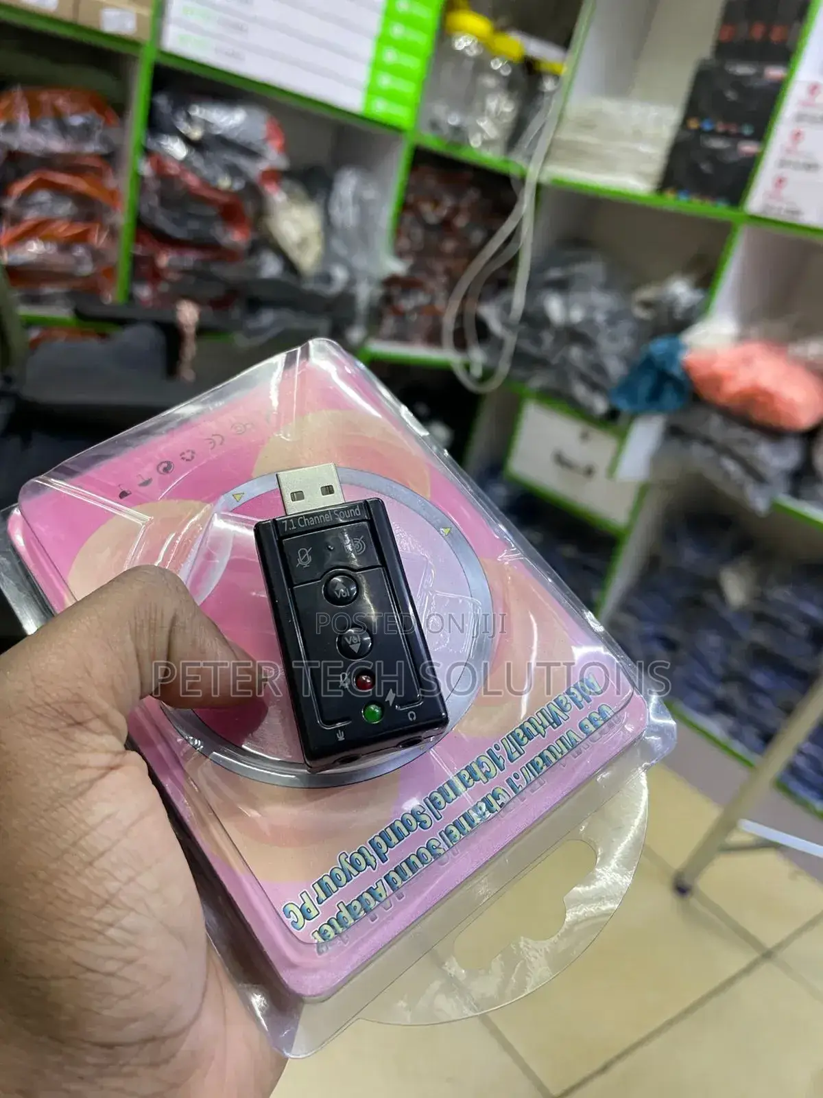 Usb Sound Adapter 7.1 Channel