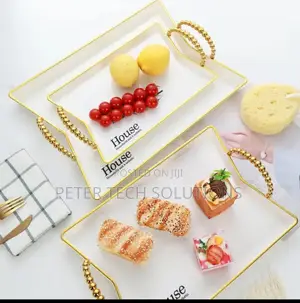3 PCS Tray House Acrylic