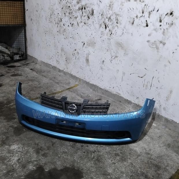 Nissan Wingroad Y12 Front Bumper With Single Grille - thumbnail 4