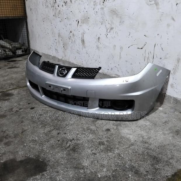 Nissan Wingroad Y12 Front Bumper Complete With Double Grille - thumbnail 2