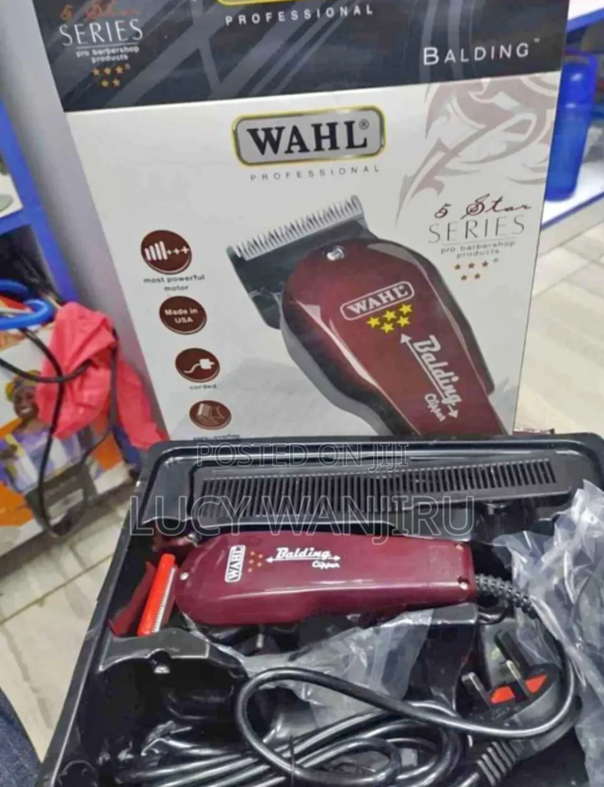Balding Shaving Machine/ Wahl Hair Clipper Shaver Machine