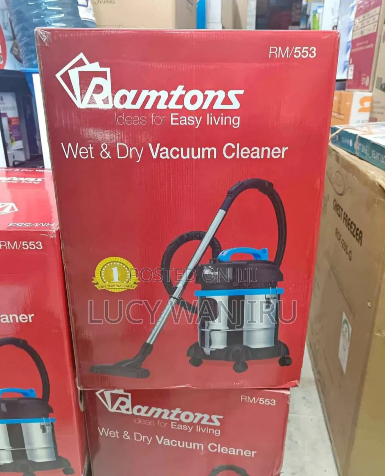 Ramtons Vacuum Cleaner Wet and Dry/ Vacuum Cleaner