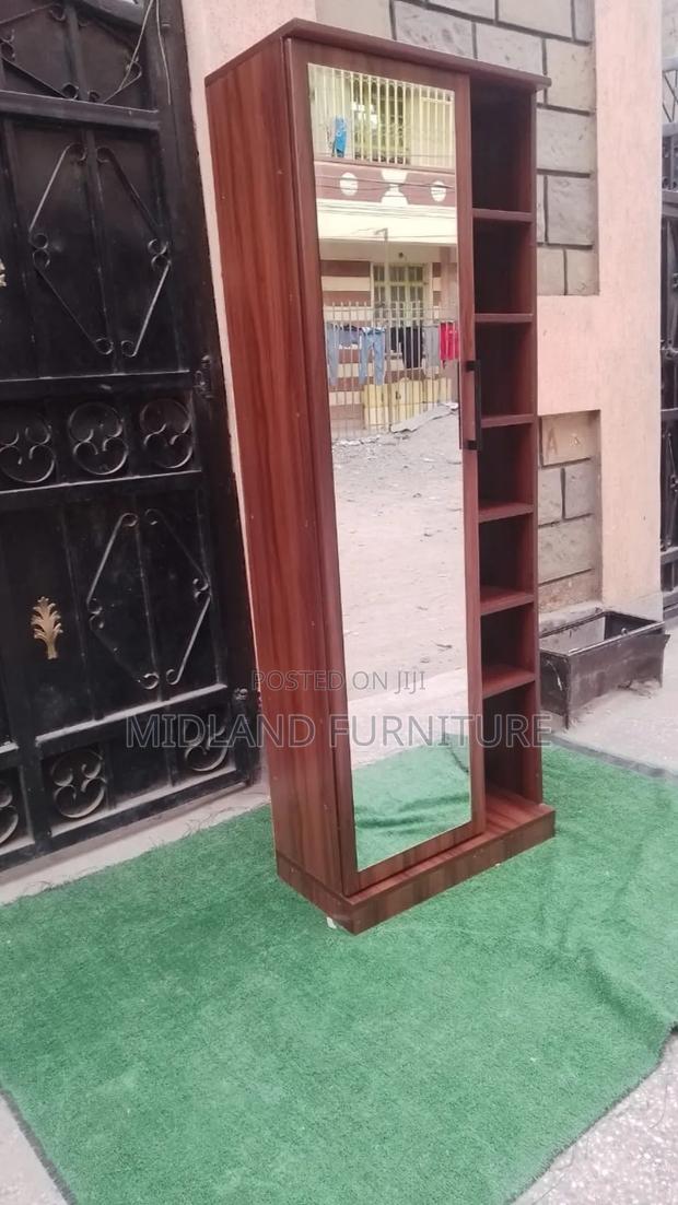Shoe Rack With Mirror - main view