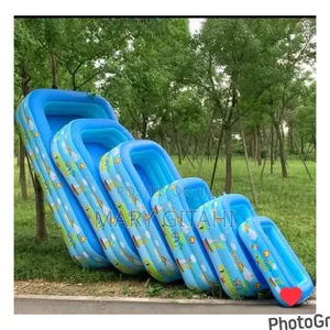 Inflatable Swimming Pool With Electric Air Pump,Size2.1m