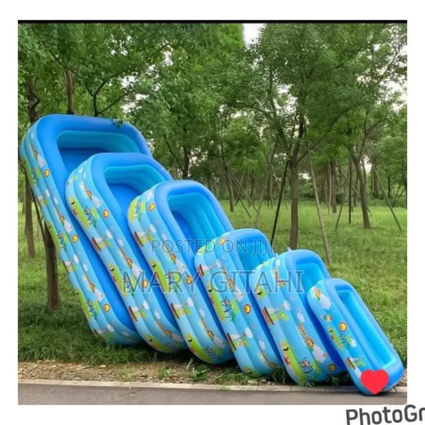 Inflatable Swimming Pool With Electric Air Pump,Size2.1m - main view