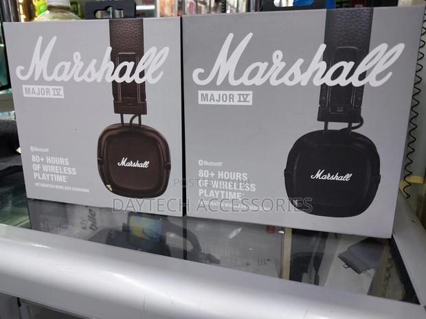Marshall Major Iv Wireless on-Ear Headset - Black