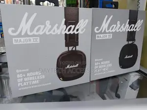 Marshall Major Iv Wireless on-Ear Headset - Black