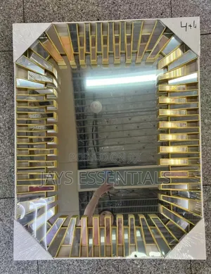 90*70cm Large Gold Decorative Mirror