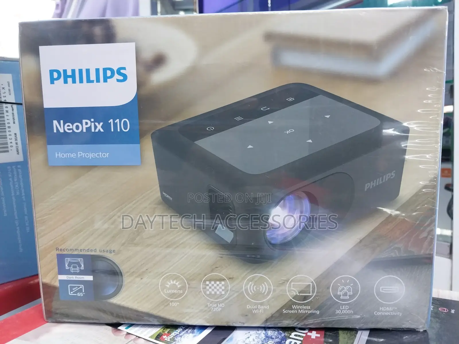 Phillips Neopix 110 Compact Wireless Home Projector Npx110.