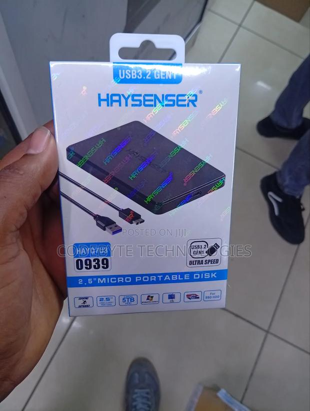 Haysenser 2.5" Usb 3.2 Gen 1ultra Speed Hard Drive Enclosure - main view