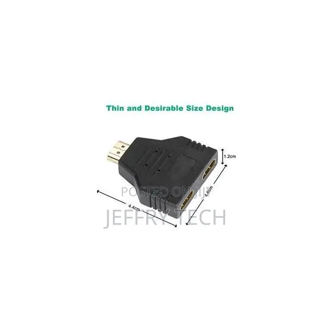  Uhd Hdmi Splitter 1 Input / 2 Outputs – Duplicate and D
