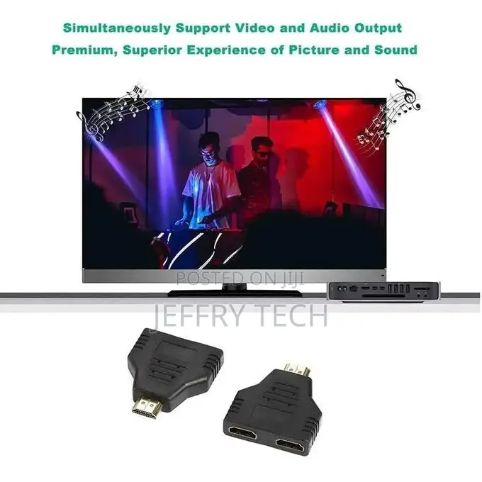  Uhd Hdmi Splitter 1 Input / 2 Outputs – Duplicate and D