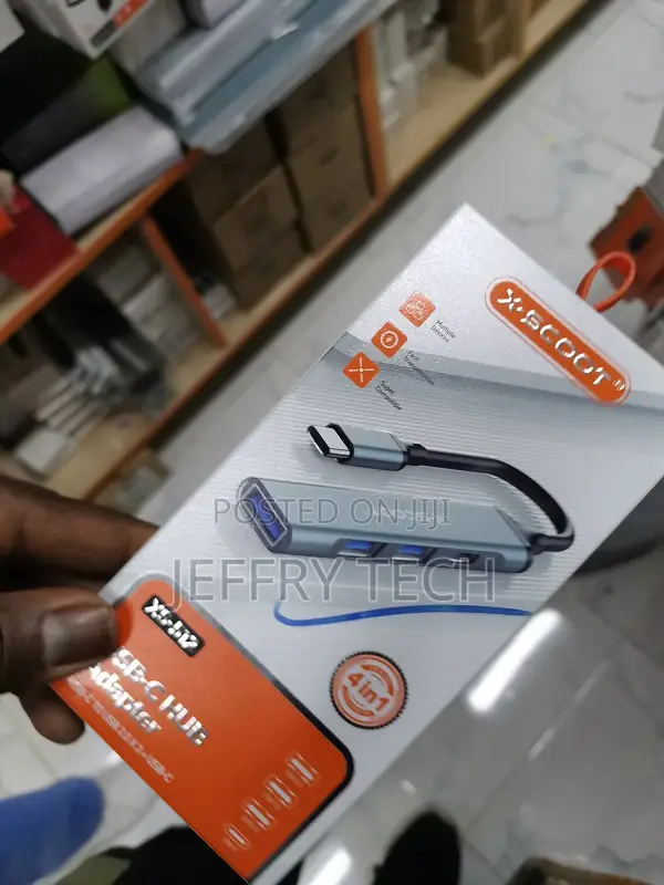 X-Scoot Xs-512 Usb- Chub Adapter Usb-C to Us