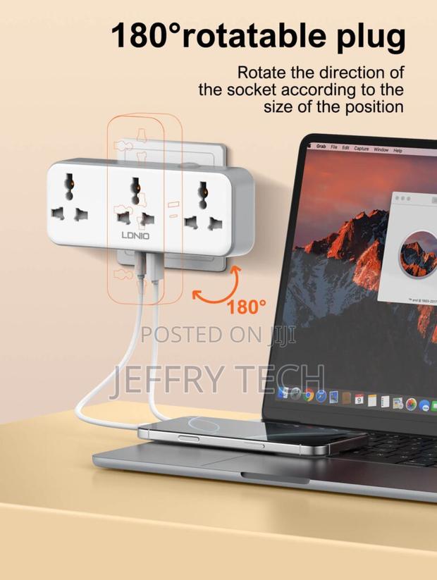 3 Ac Outlets Portable Extension Power Socket Sc3317 - thumbnail 5