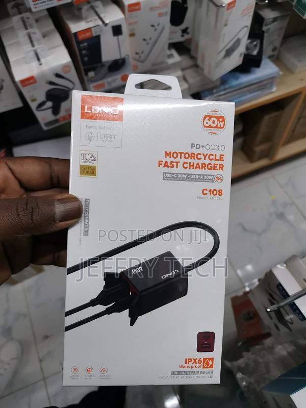 60w Wired Extension Cord Waterproof Design Super Fast Car Ch