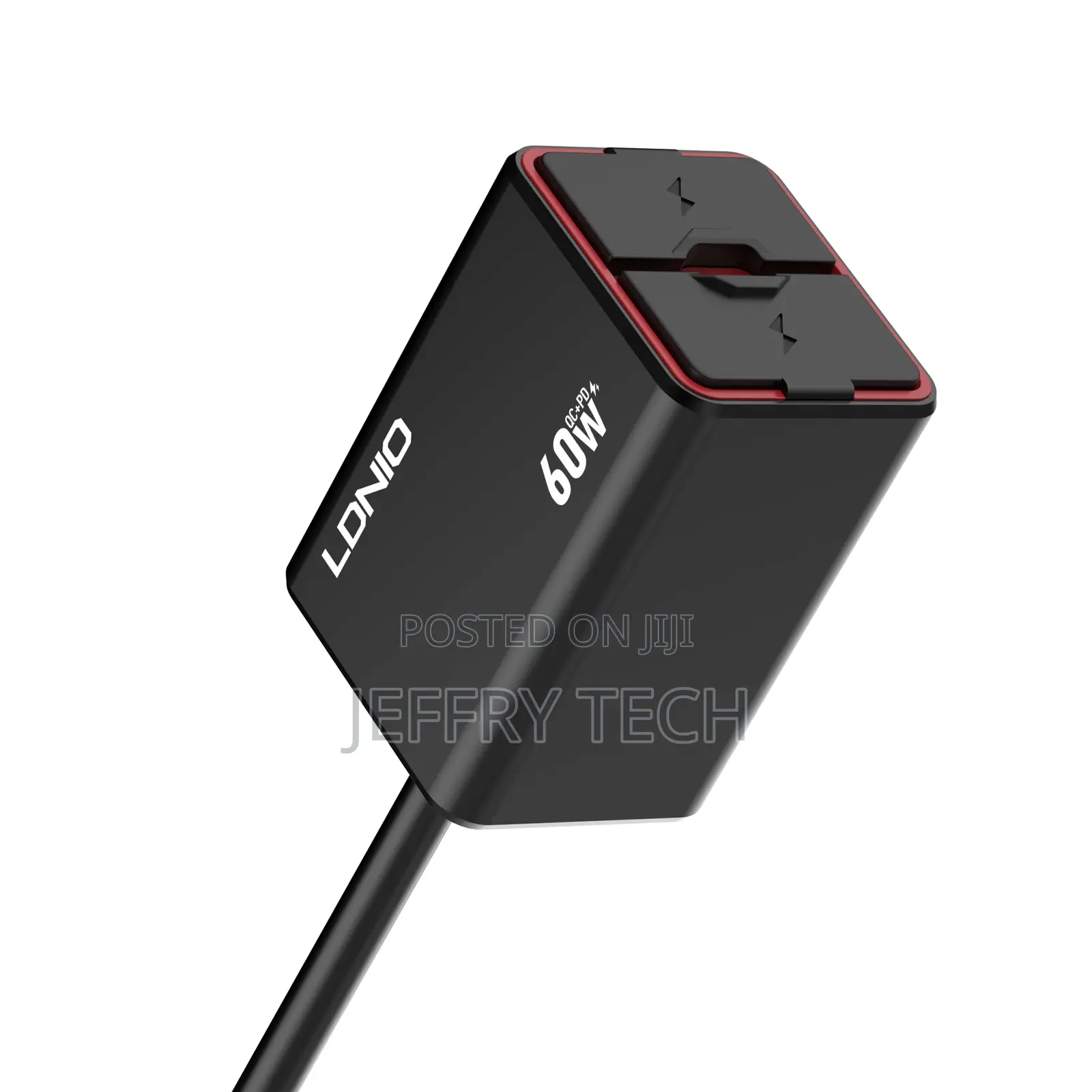 60w Wired Extension Cord Waterproof Design Super Fast Car Ch