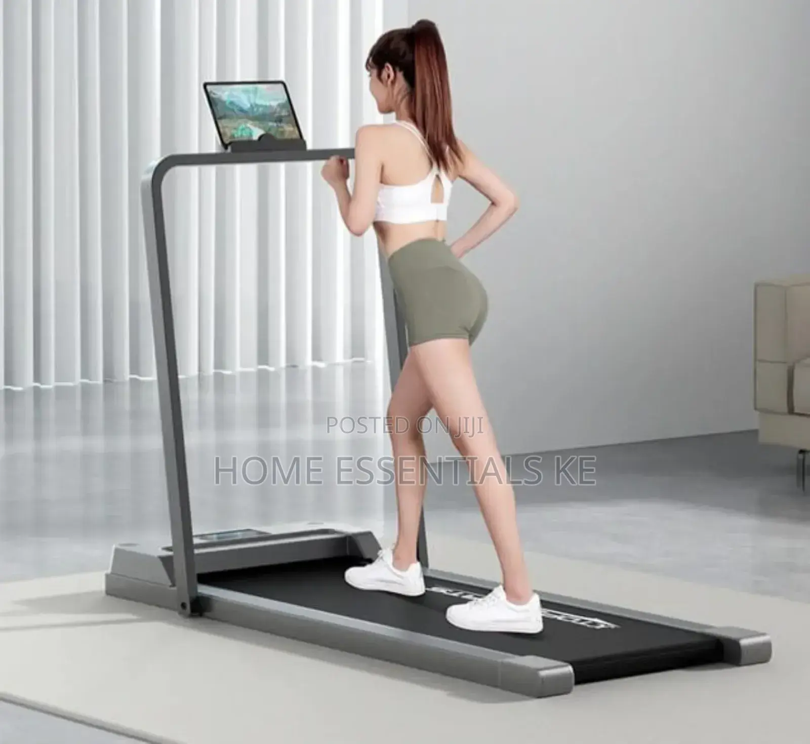 6 Speed Walking Pad With Foldable Handle Bars