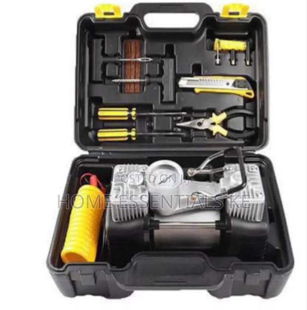 *Car Air Compressor With Tools*