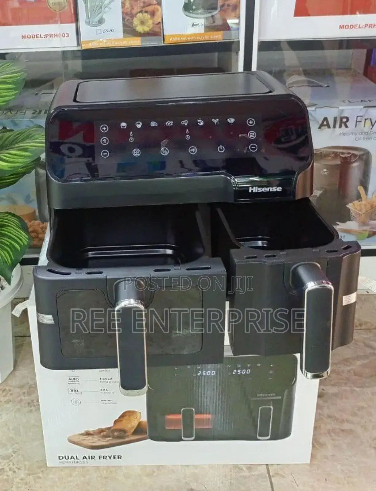 8.6 Litres Digital Double Airfryer Brand New