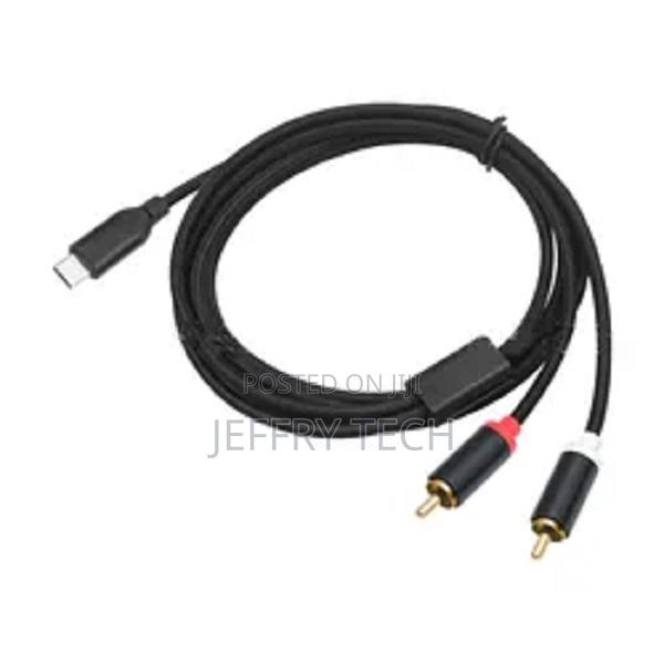 Usb Type C to Dual Rca Male Splitter Y Cable Audio Cable 3m - main view