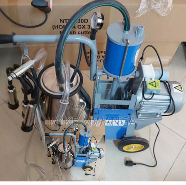 Modern Dairy Milking Machine - main view