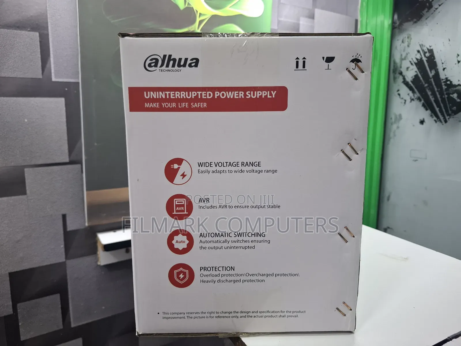 1500va 900w Dahua Pfm350-a Series Ups Power Supply