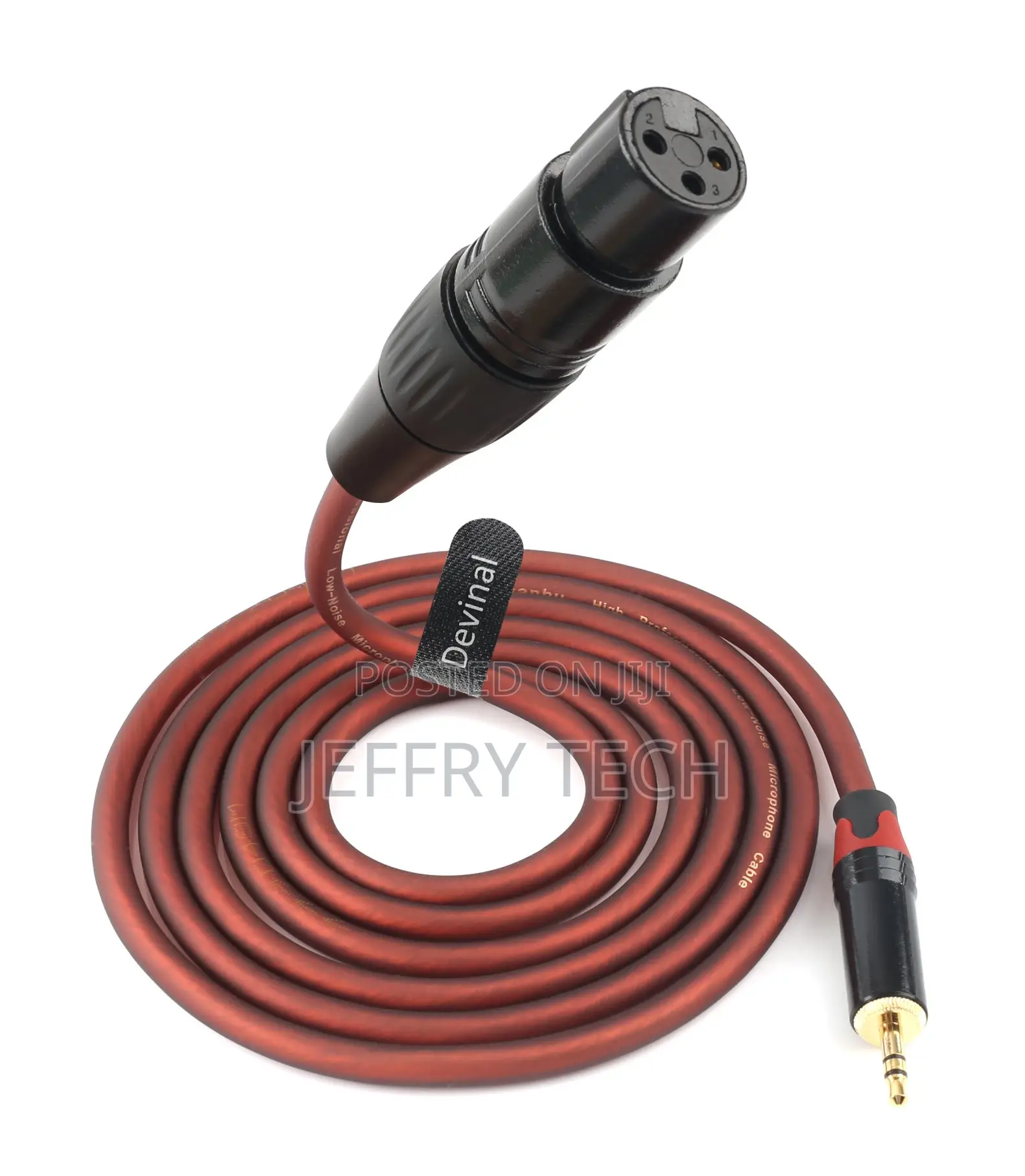 Female XLR to 1/8′′ Inch Microphone Cable,3.5mm to 3 Pin XLR
