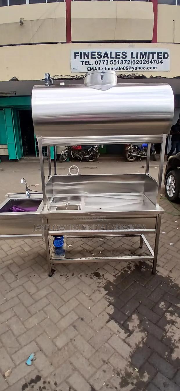 Storage Tank +Filling Points +Bottle Rinser - main view