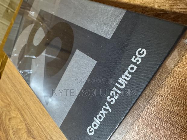 New Samsung Galaxy S21 Ultra 5G 256 GB Black