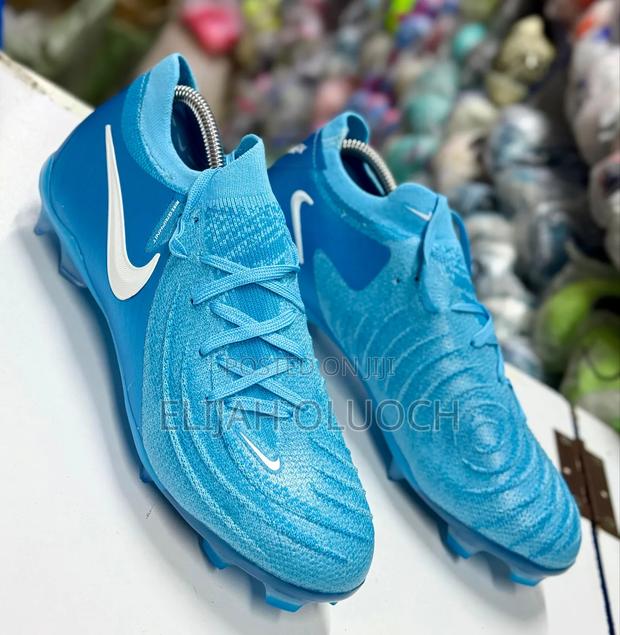 Nike Phantom Gx Elite Football Boots Blue - thumbnail 2