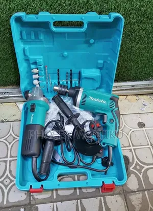 New Electric Makita Combo Drill/Makita Grinder