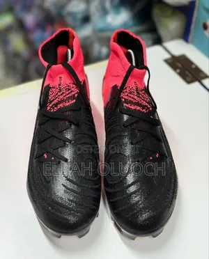 Men Nike Phantom Football Boots/Shoes Black Irange