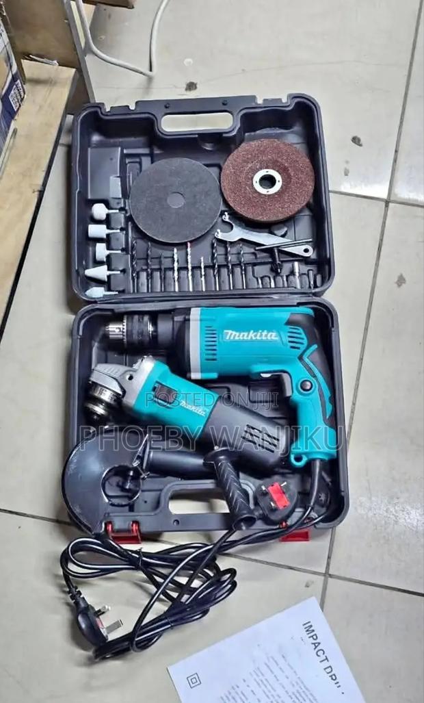 Makita Combo Drill and Grinder - main view