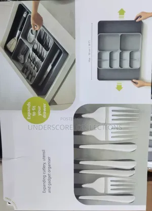 Big Size Expandable Drawer Cutlery Organizer