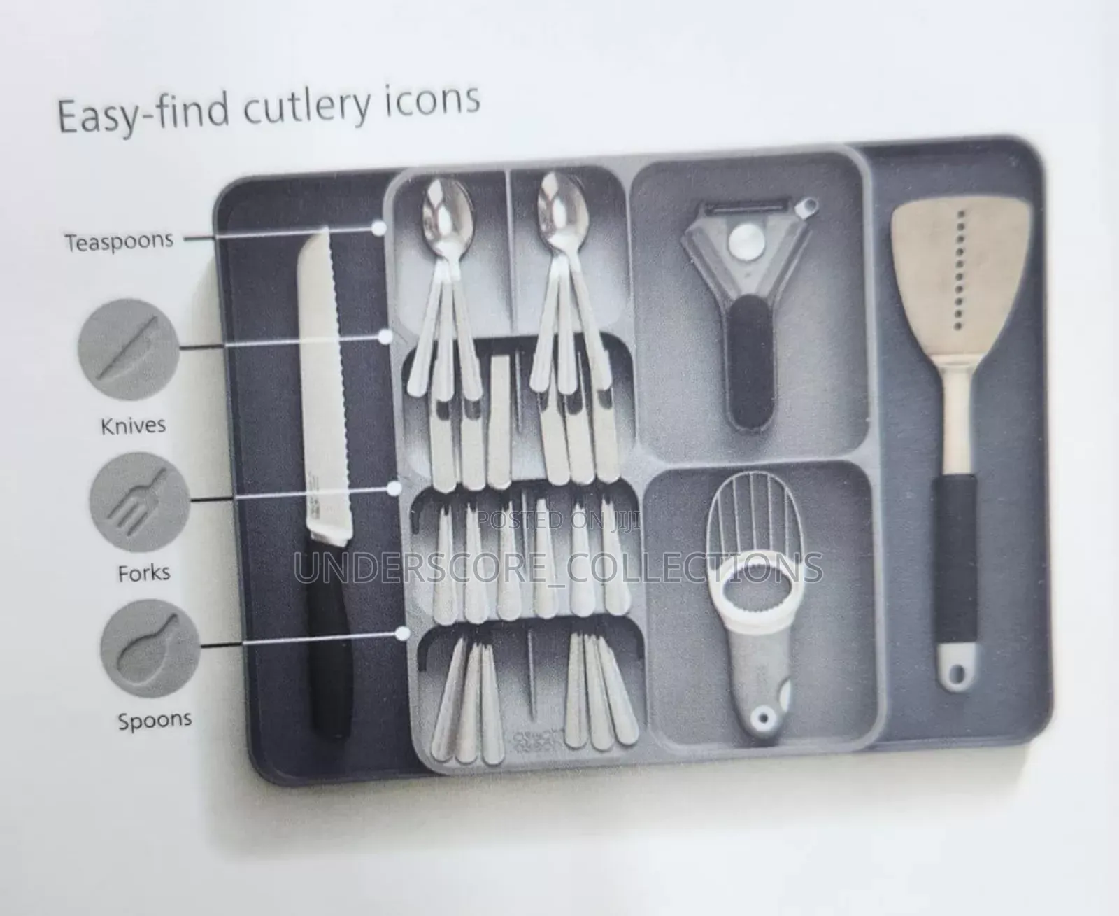 Big Size Expandable Drawer Cutlery Organizer