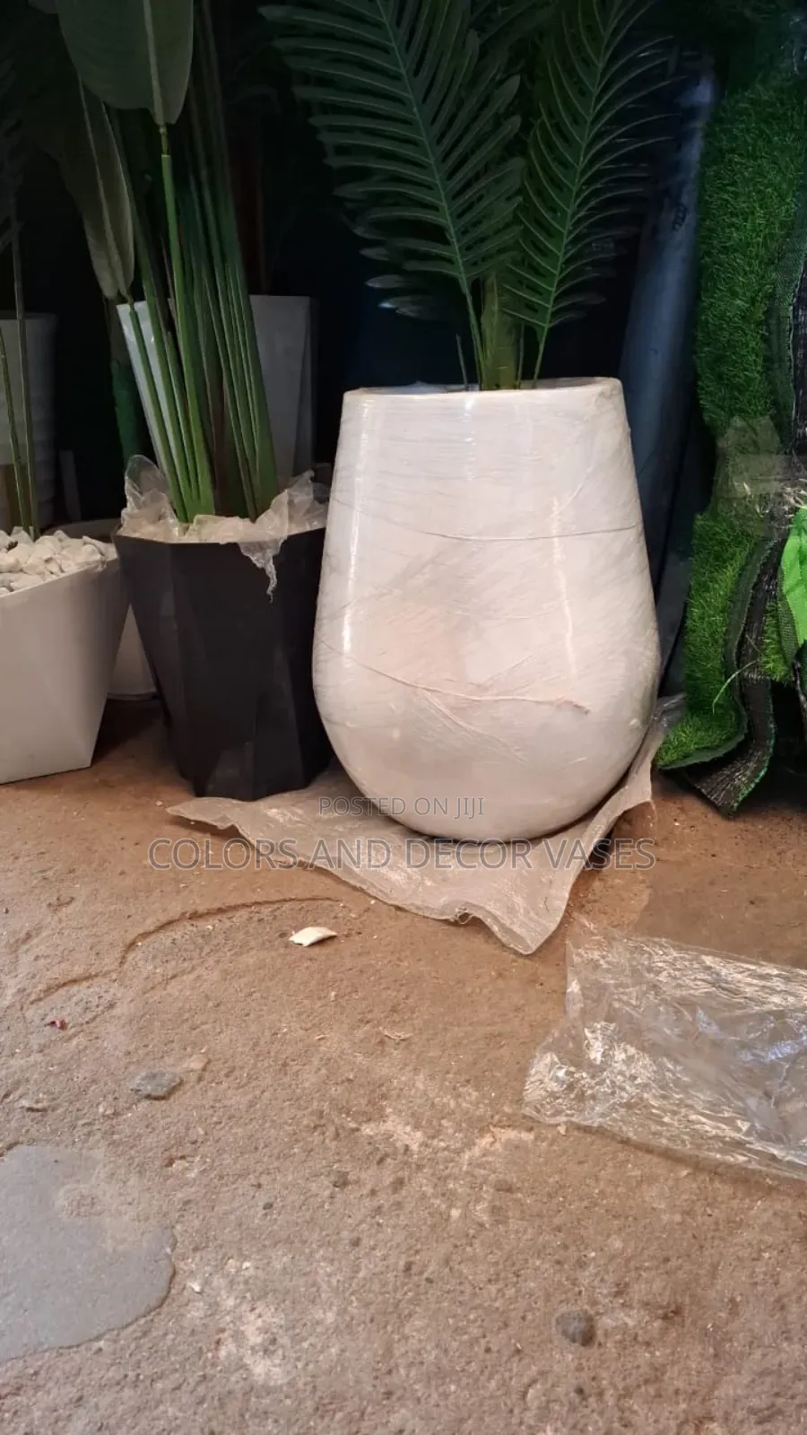 Big Fibre Glass White