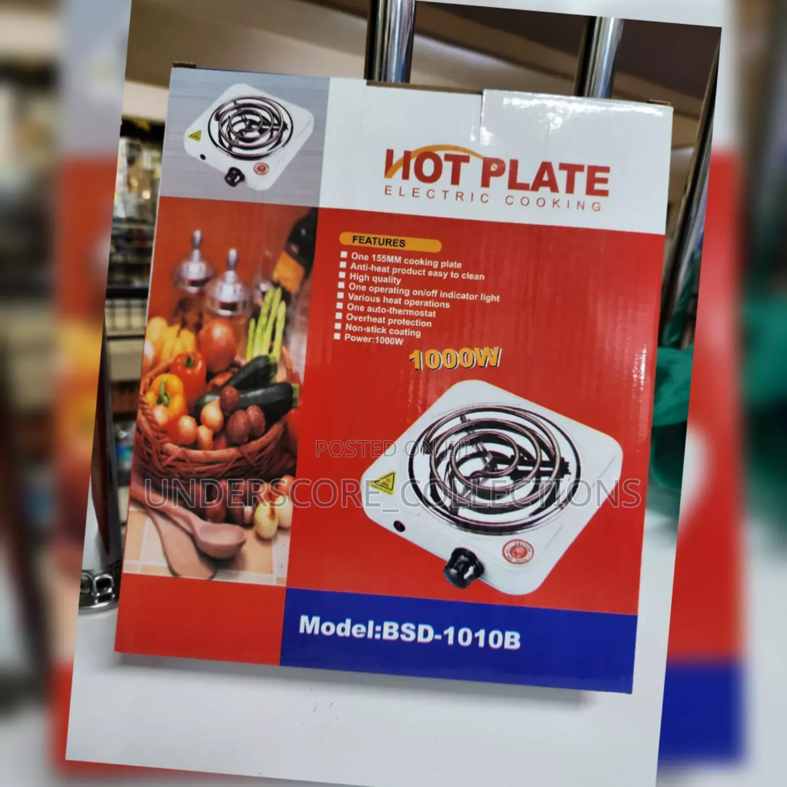 Single Coil Electric Hotplate
