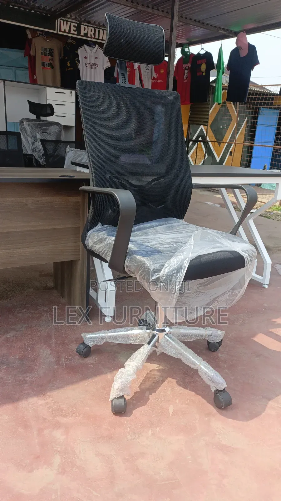 Office Chair With Black Wheels