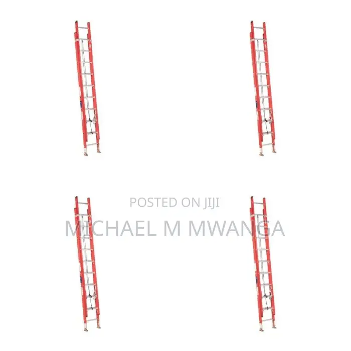Heavy-Duty Aluminum 2x10 Fibreglass Ladder
