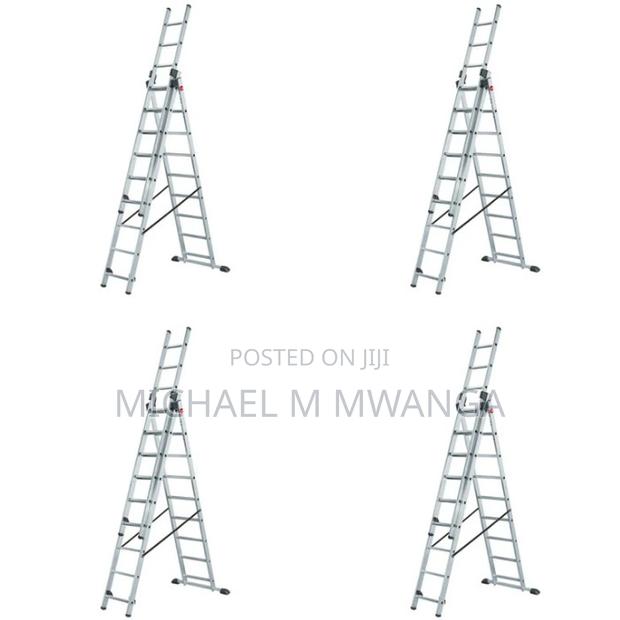 Slip-Resistant 2x14 Fiberglass Extension Ladder