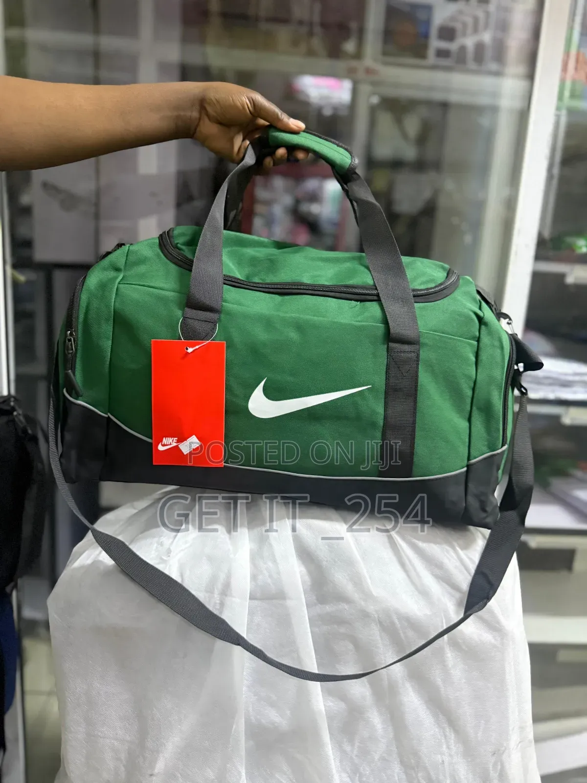 Nike Duffle /Gym Bag
✅ Spacious Design With Separate Shoe