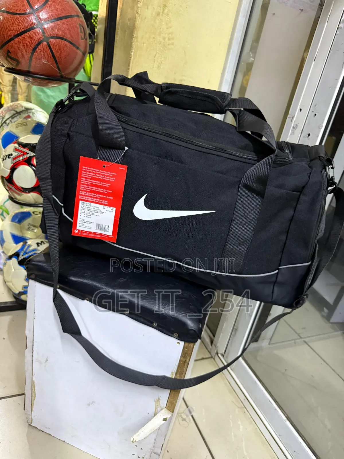 Nike Duffle /Gym Bag
✅ Spacious Design With Separate Shoe