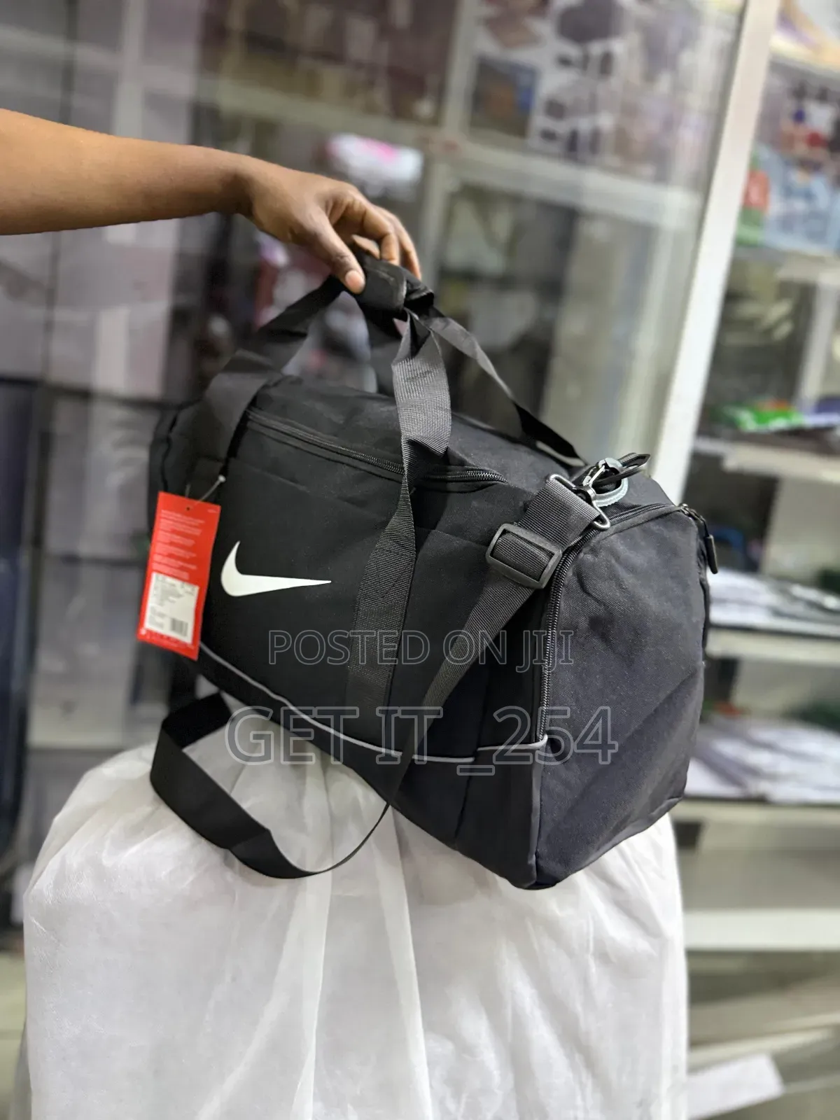 Nike Duffle /Gym Bag
✅ Spacious Design With Separate Shoe
