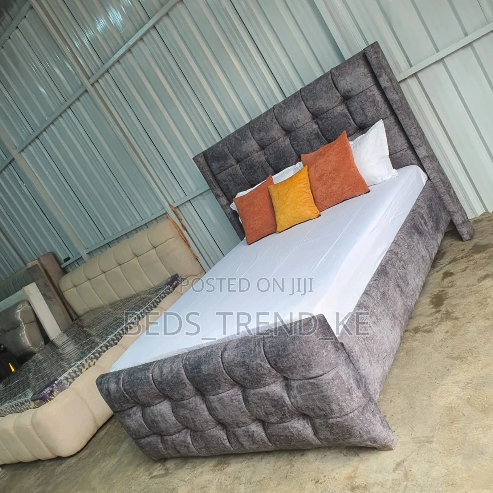 5 by 6 Soft Touch Chester Bed