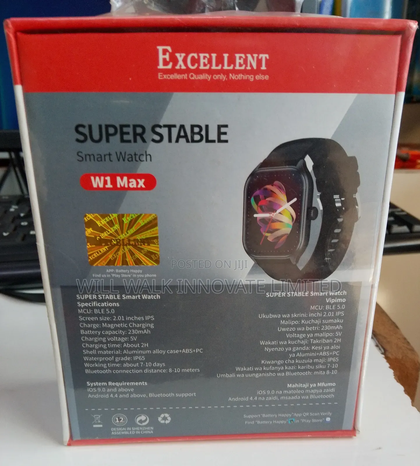 Excellent W1 Max Smartwatch