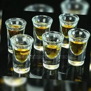 High Class 6 PCS Tot Glass