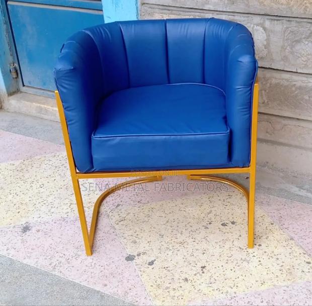 Salon Styling Chair, Leather Faux Seat Cushion.