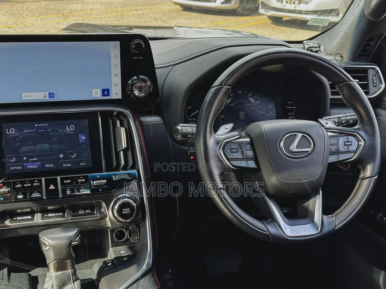 Lexus LX 2024 Matt Black