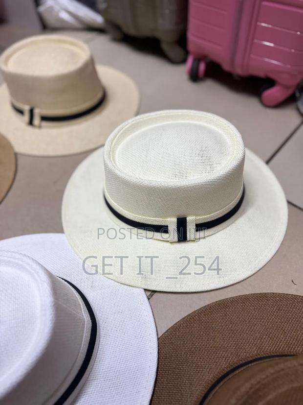 🧢 Stylish Straw /Boater Hats – - thumbnail 3